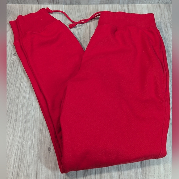 Champion Other - Champion Joggers Mens Size Medium Red Reverse Weave Sweatpants
